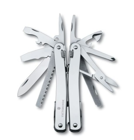 Victorinox Swiss Army SwissTool Spirit X Multi-Tool, Includes Leather Pouch