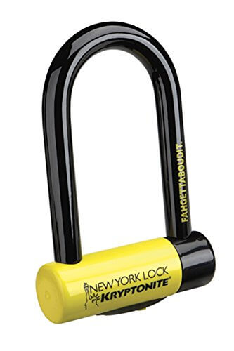 Kryptonite New York Lock Fahgettaboutit Mini 18mm U-Lock Bicycle Lock