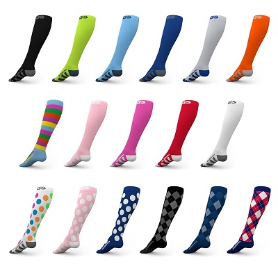Go2Socks Compression Socks for Men Women
