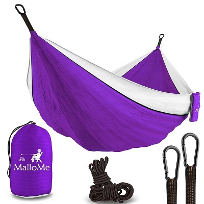 MalloMe Double & Single Portable Camping Hammock