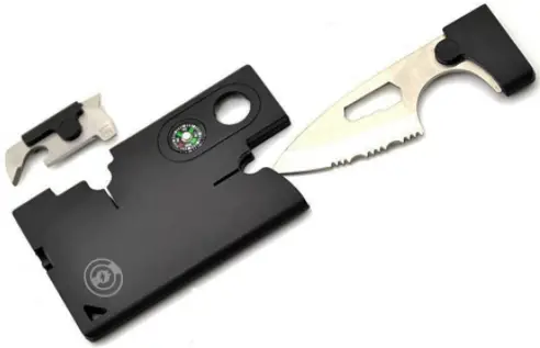 Cable And Case Tactical Knife Card