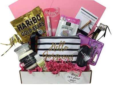 Complete Birthday Gift Basket Box