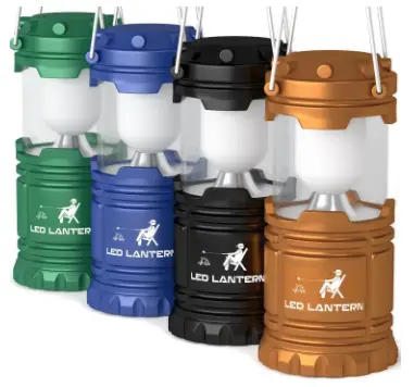 LED Camping Lantern Flashlights