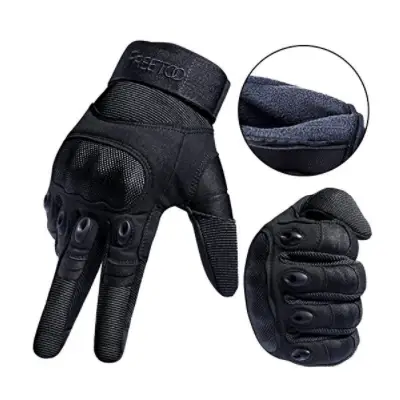 FREETOO Tactical Gloves Army Military Police Outdoor Gloves for Men