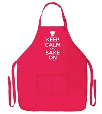 ThisWear Keep Calm and Bake On Funny Apron for Baker
