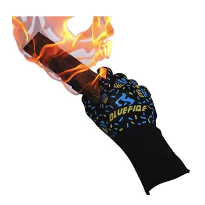 BlueFire Pro Oven Gloves, BBQ Gloves