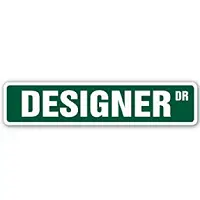 DESIGNER Street Sign