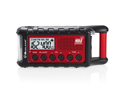 Midland - ER310, Emergency Crank Weather AM/FM Radio