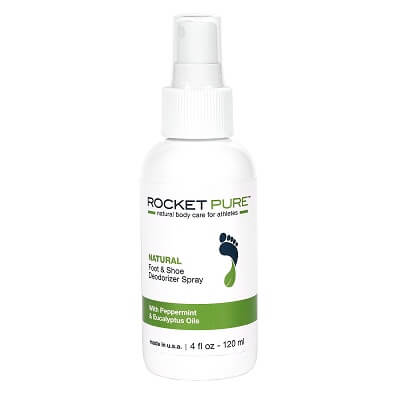 Natural Mint Shoe Deodorizer, Foot Deodorant Spray