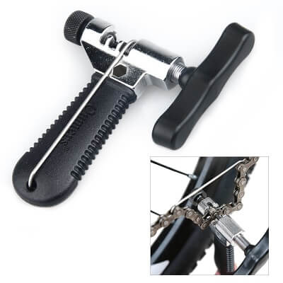 Oumers Universal Bike Chain Tool with Chain Hook, Road and Mountain Bicycle Chain Repair Tool