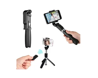 SelfieCom Wireless Selfie Stick Tripod