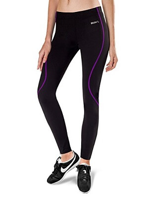 Baleaf Women's Thermal Fleece Athletic Running Cycling Tights