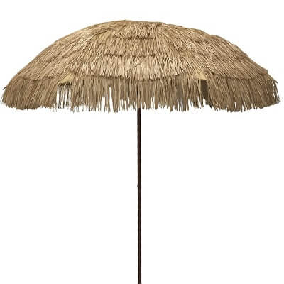 EasyGo - 6.5' Thatch Patio Tiki Umbrella