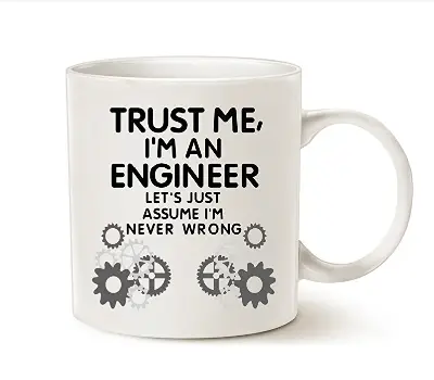 MAUAG Funny Engineer Coffee Mug
