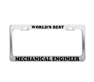 ENGINEER License Plate Frame