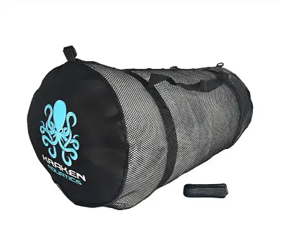 Kraken Aquatics Mesh Duffel Gear Bag