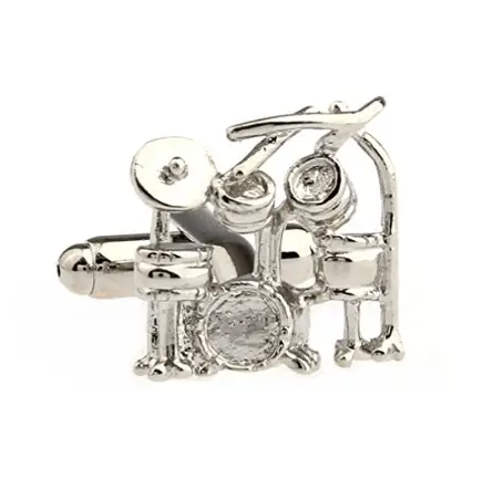 MRCUFF Drum Set Cufflinks