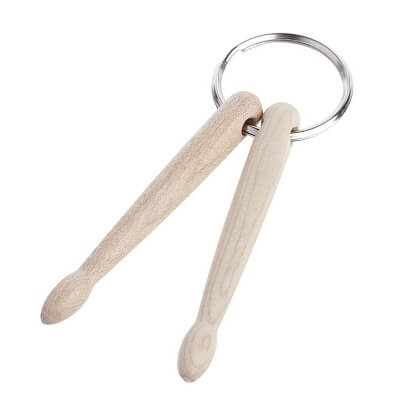 Mini Drum Sticks Keychain
