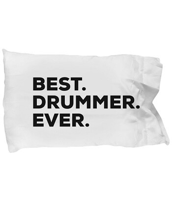 Drummer Pillow Case