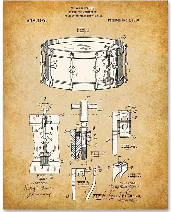Waechtler Snare Drum Patent