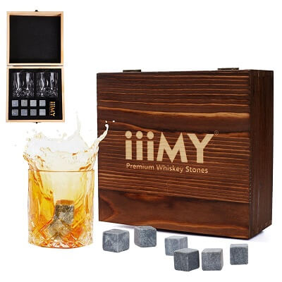 Whiskey Stones and Glasses