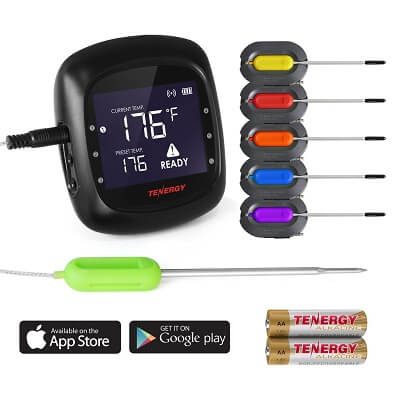 Tenergy Solis Digital Meat Thermometer