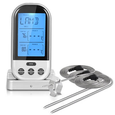 iHomy Wireless Remote Digital Cooking Food Meat Thermometer