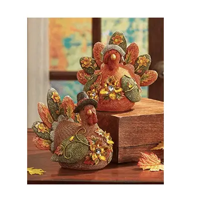 Jeweled Turkey Harvest Couple