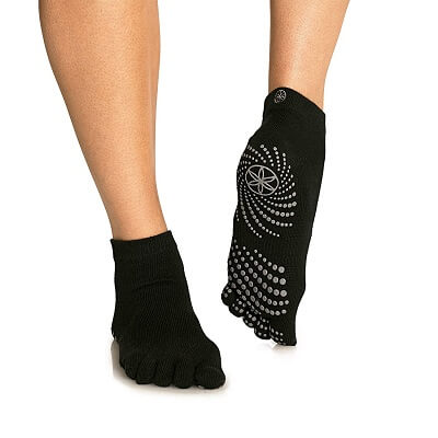 Gaiam Grippy Yoga Socks for Extra Grip