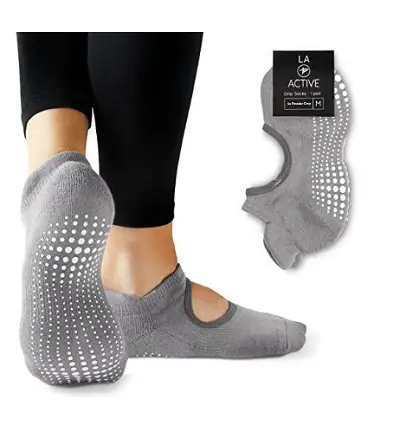 LA Active Grip Socks - Yoga Pilates Barre Ballet