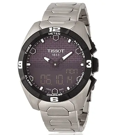 Tissot Men's T0914204405100 T-Touch Expert Solar Analog-Digital Display Watch