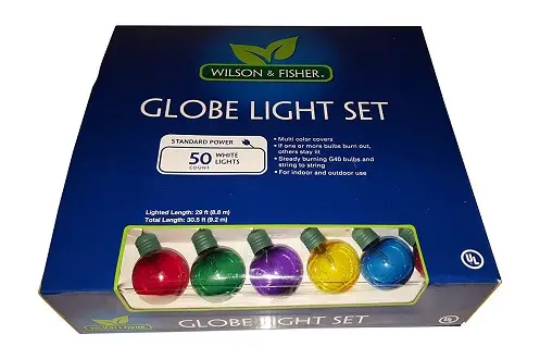  LED Multi-Color Globe 50-count 