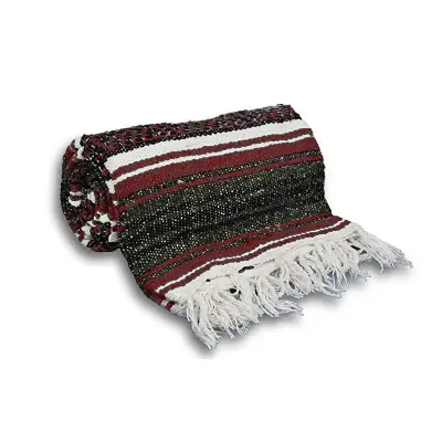 YogaAccessories Traditional Mexican Yoga Blanket