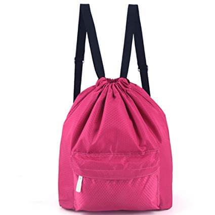 Zmart Beach Backpack Portable Waterproof Gym Swim Adjustable Dry Wet Separated Sport  Bags for Men Women Kids