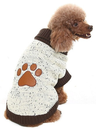 BINGPET Turtleneck Dog Sweater