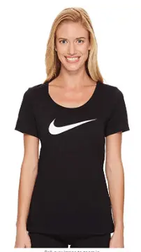 Women's Dry Training Scoop Tee Nike Top