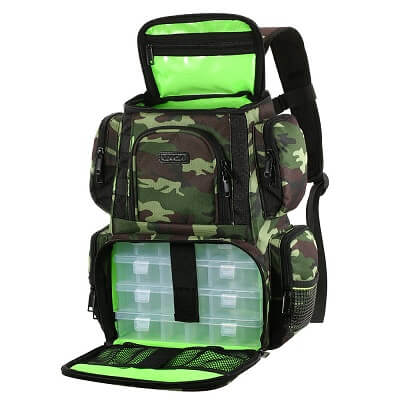 LIXADA TACKLE Fishing Backpack