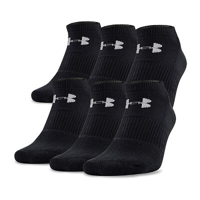 UNDER ARMOUR NO-SHOW Cotton Socks