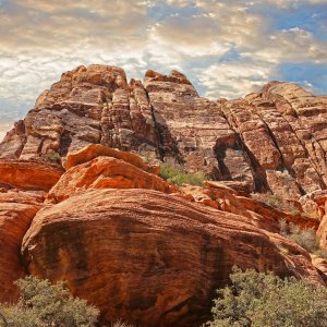 Red Rock Canyon - View from the bottom