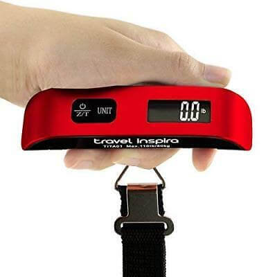 travel inspira Digital Luggage Scales with Overweight Alert