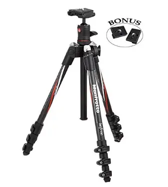 Manfrotto befree travel tripods