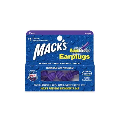 Mack's Aquablock Earplugs