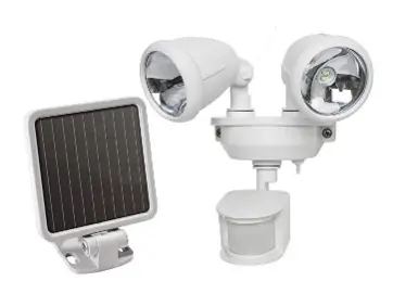 MAXSA Innovations 44215 Solar Motion Activated Dual Head Light