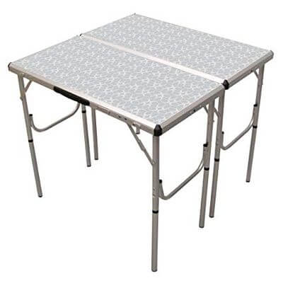 Coleman Pack-Away 4-in-1 Adjustable Height Folding Camping Table