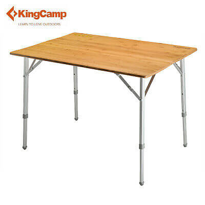 KingCamp Bamboo Folding Table