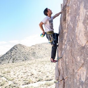 rock climbing