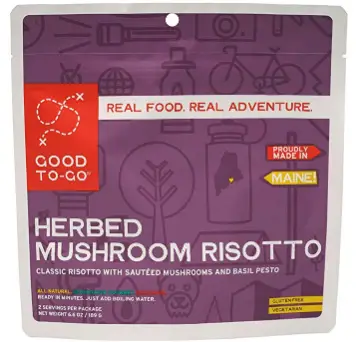 Good To Go Mushroom Risotto