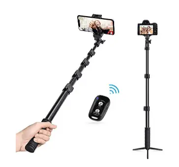 Selfie Stick, UBeesize Extendable Monopod with Tripod Stand