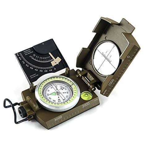 Eyeskey Multifunctional Military Lensatic Tactical Compass