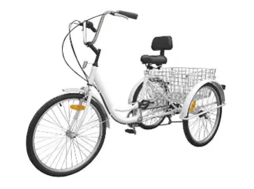 Ridgeyard Adult Cargo Bike with Shopping Basket